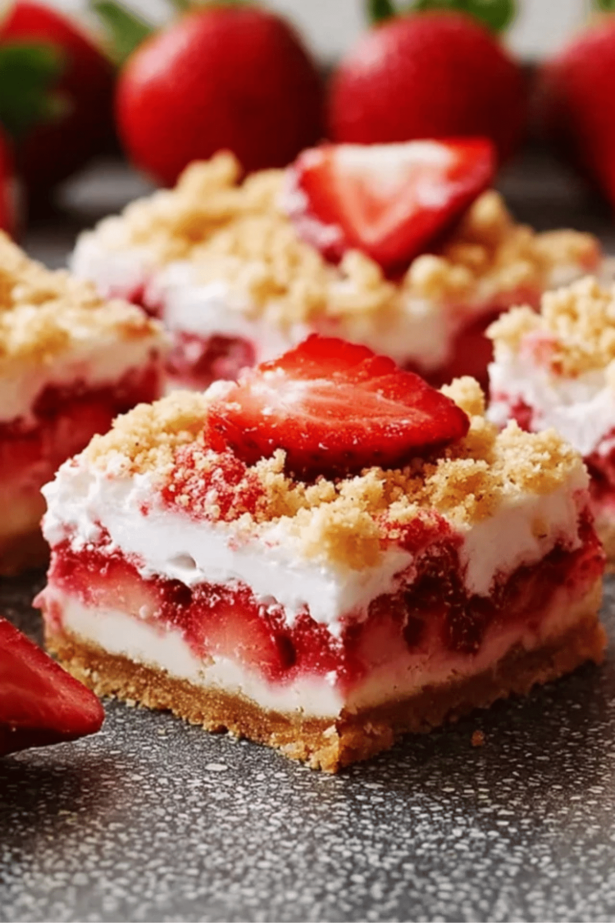 Strawberry Shortcake Bars