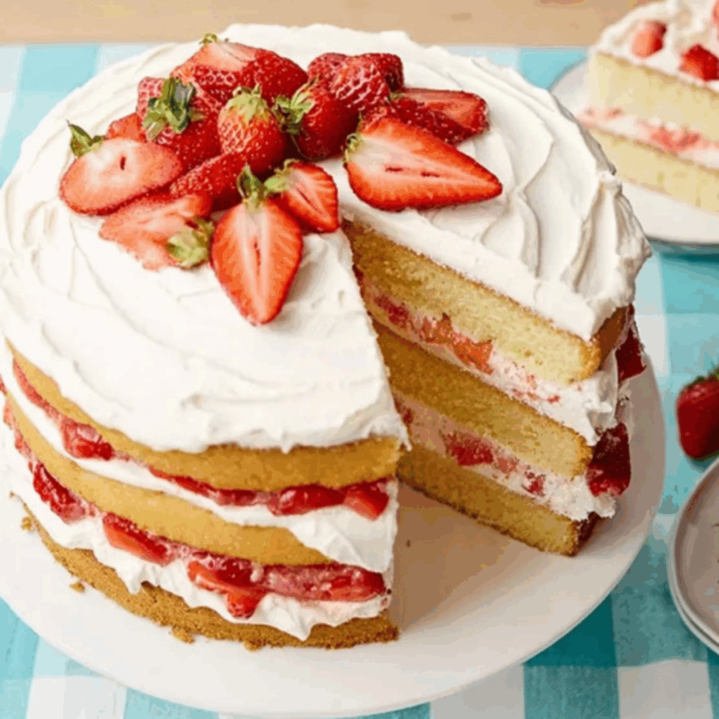 Strawberry Shortcake Cake – Best Recipe for Summer Desserts - recipe ...