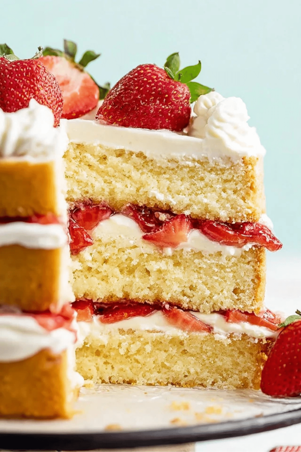 Strawberry Shortcake Cake