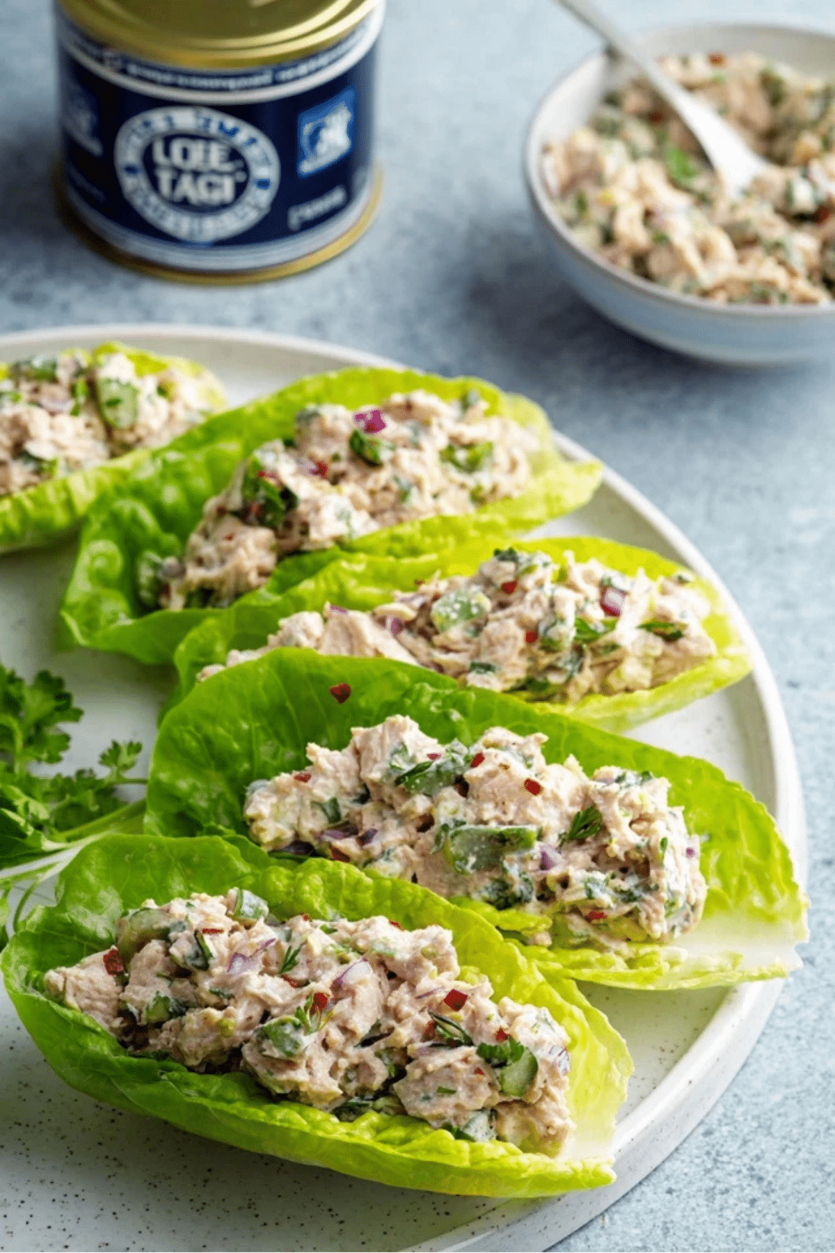 Tuna Salad Boats