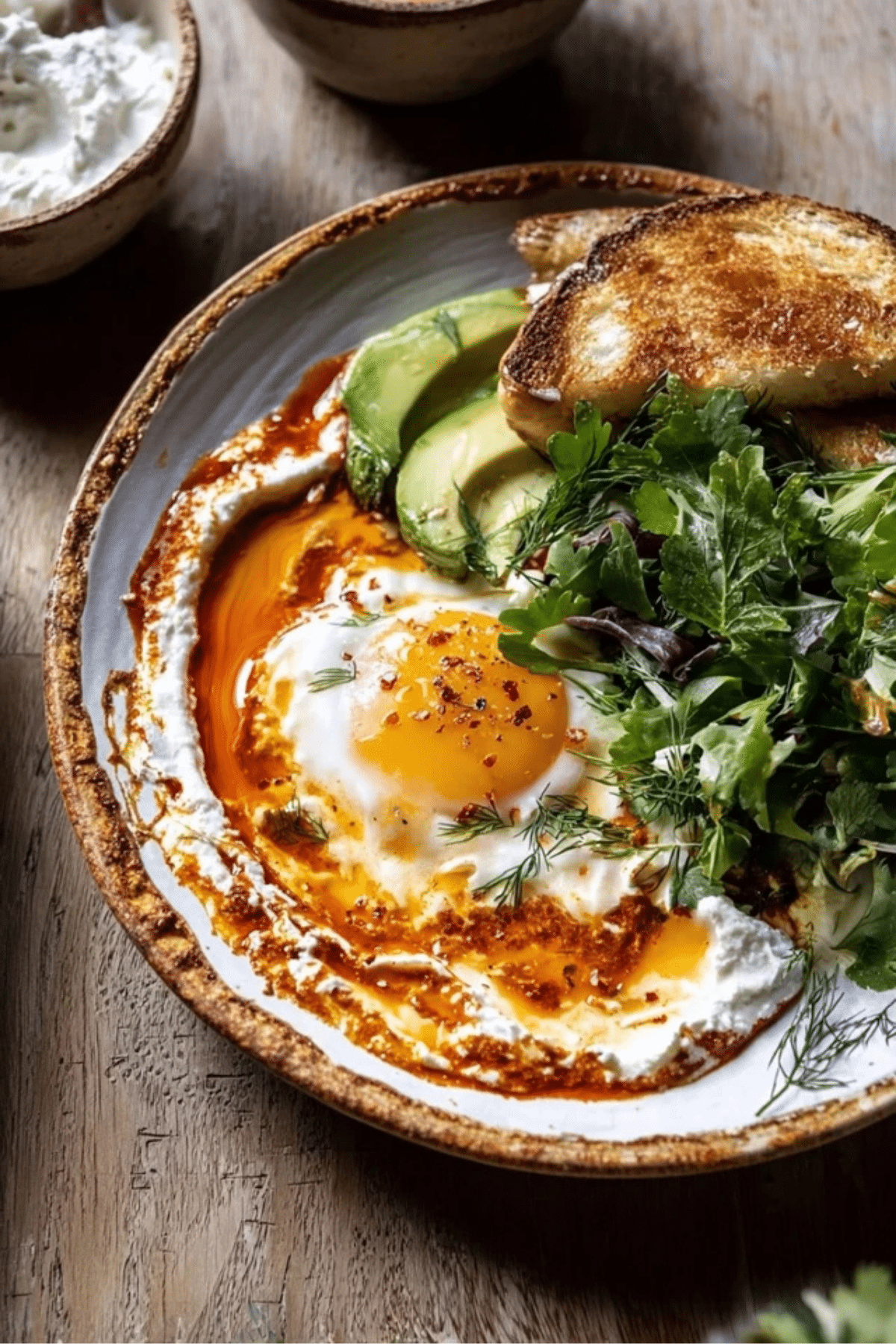 Turkish Eggs with Chile Butter