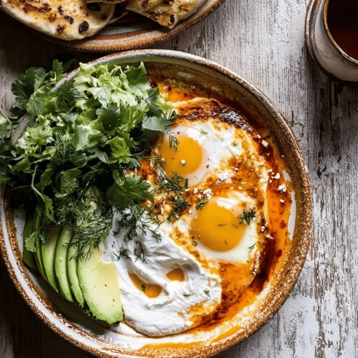 Turkish Eggs with Chile Butter
