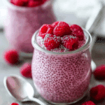 Vegan Raspberry Chia Pudding(1)