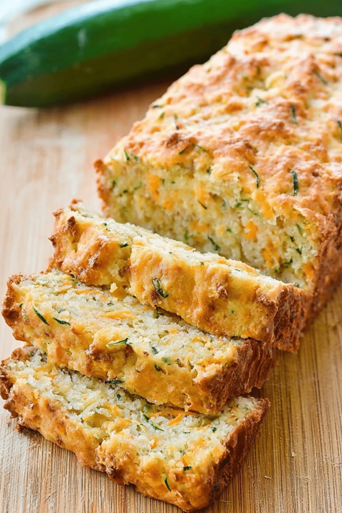 Zucchini Cheddar Cheese Herb Beer Bread