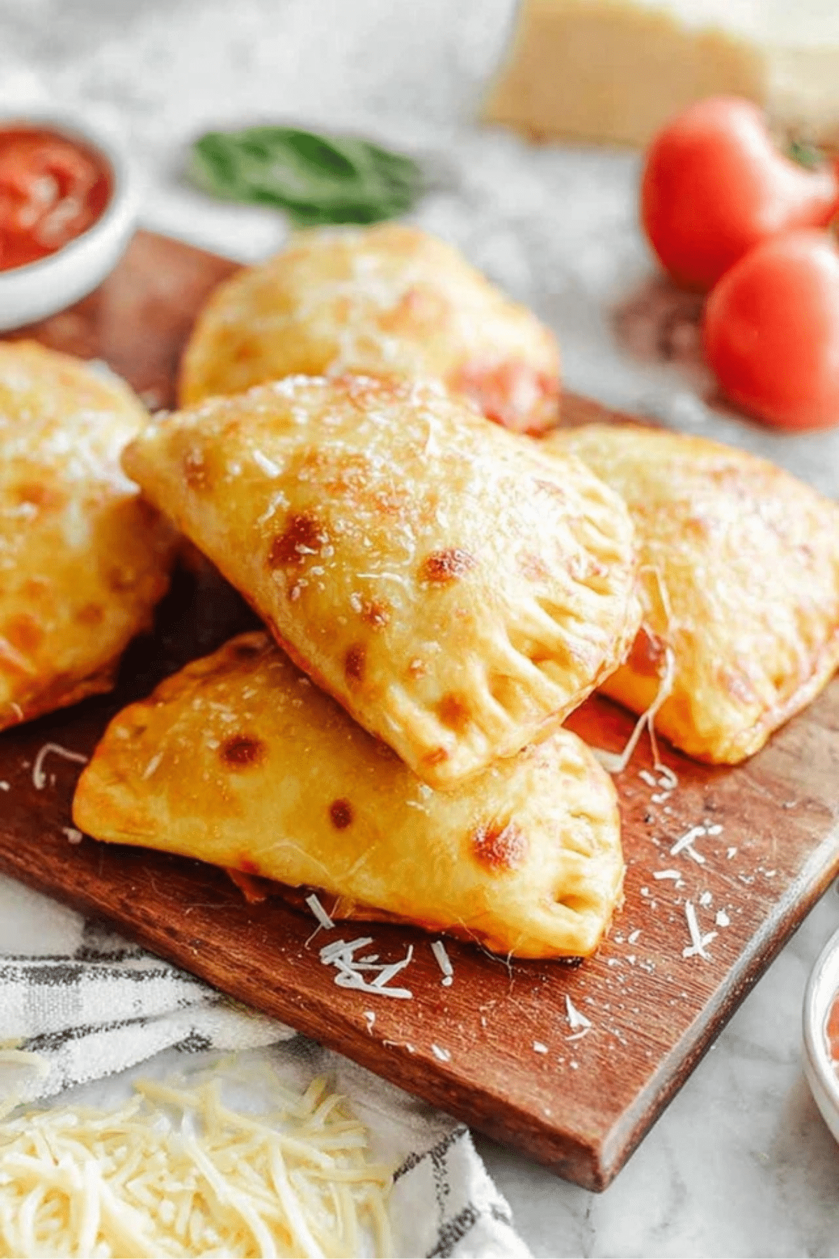 cheesy pizza pockets