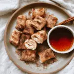 Cinnamon Sugar Cream Cheese Roll Ups