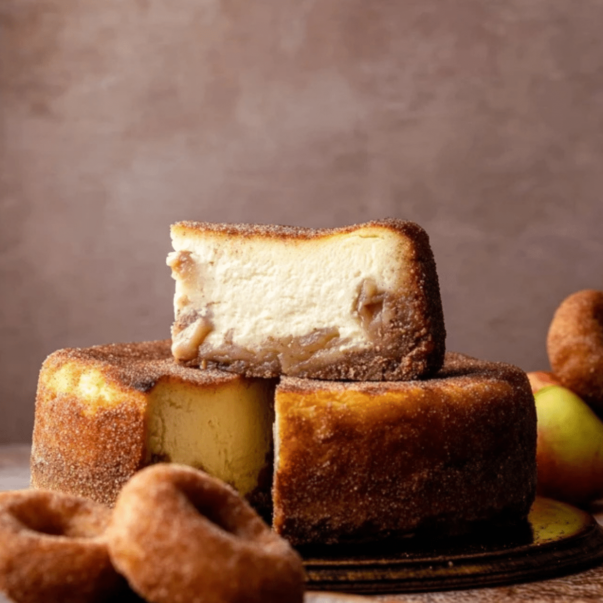 Apple Cider Cheesecake