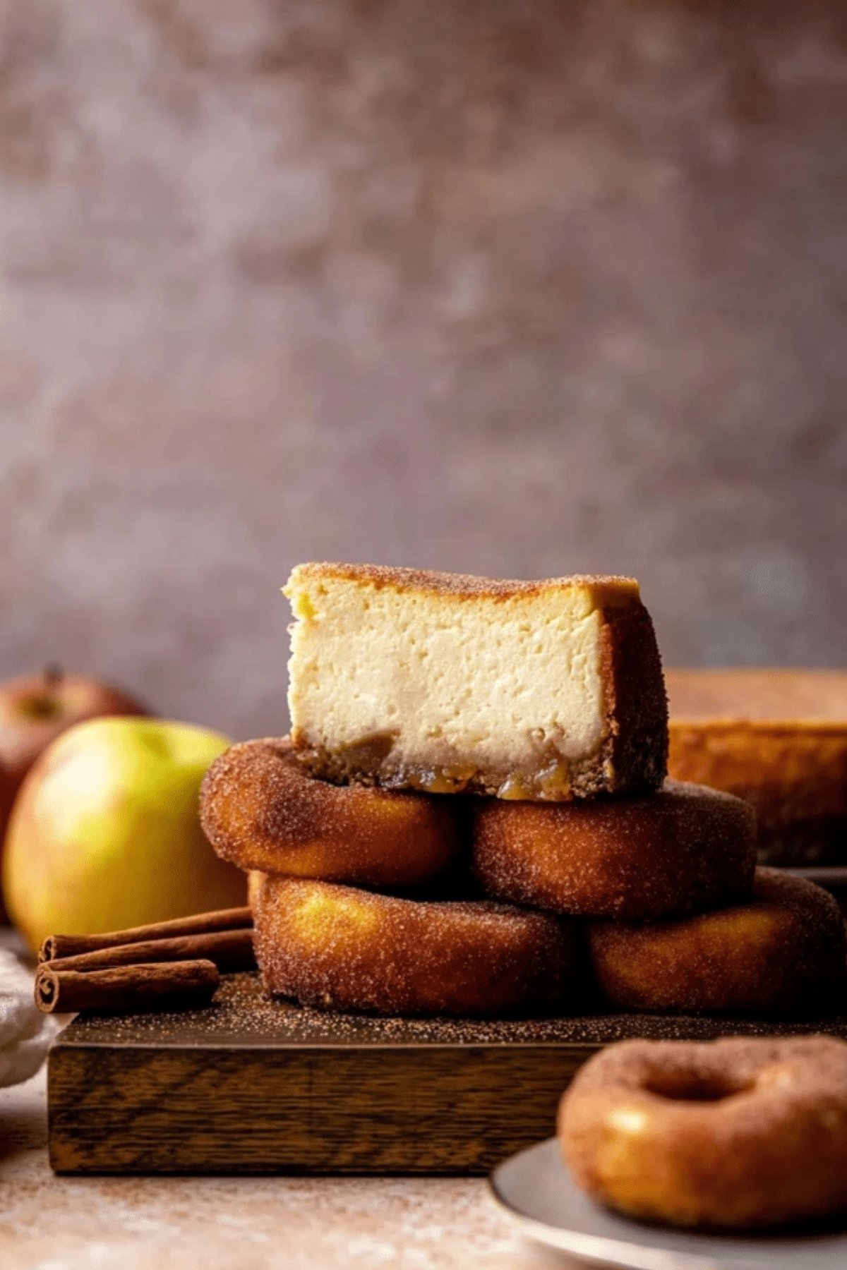 Apple Cider Cheesecake