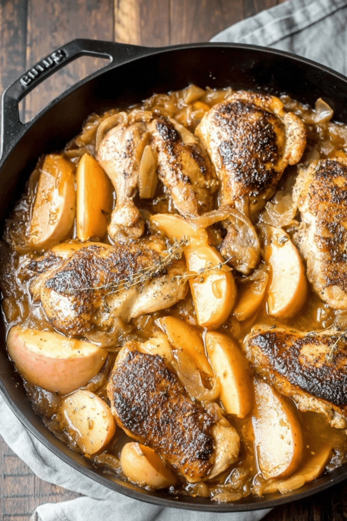 Apple Cider Chicken with Butternut Squash