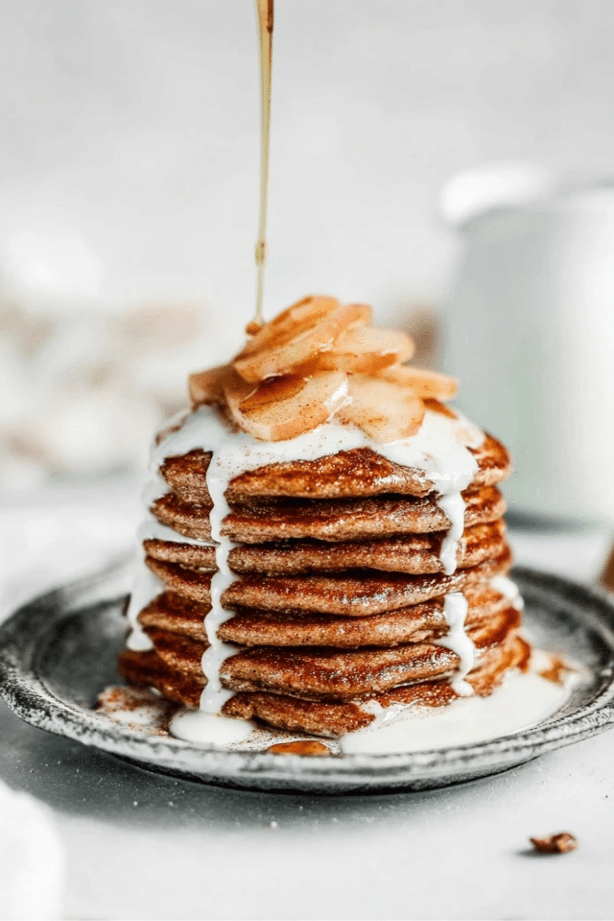Apple Cider Donut Pancakes