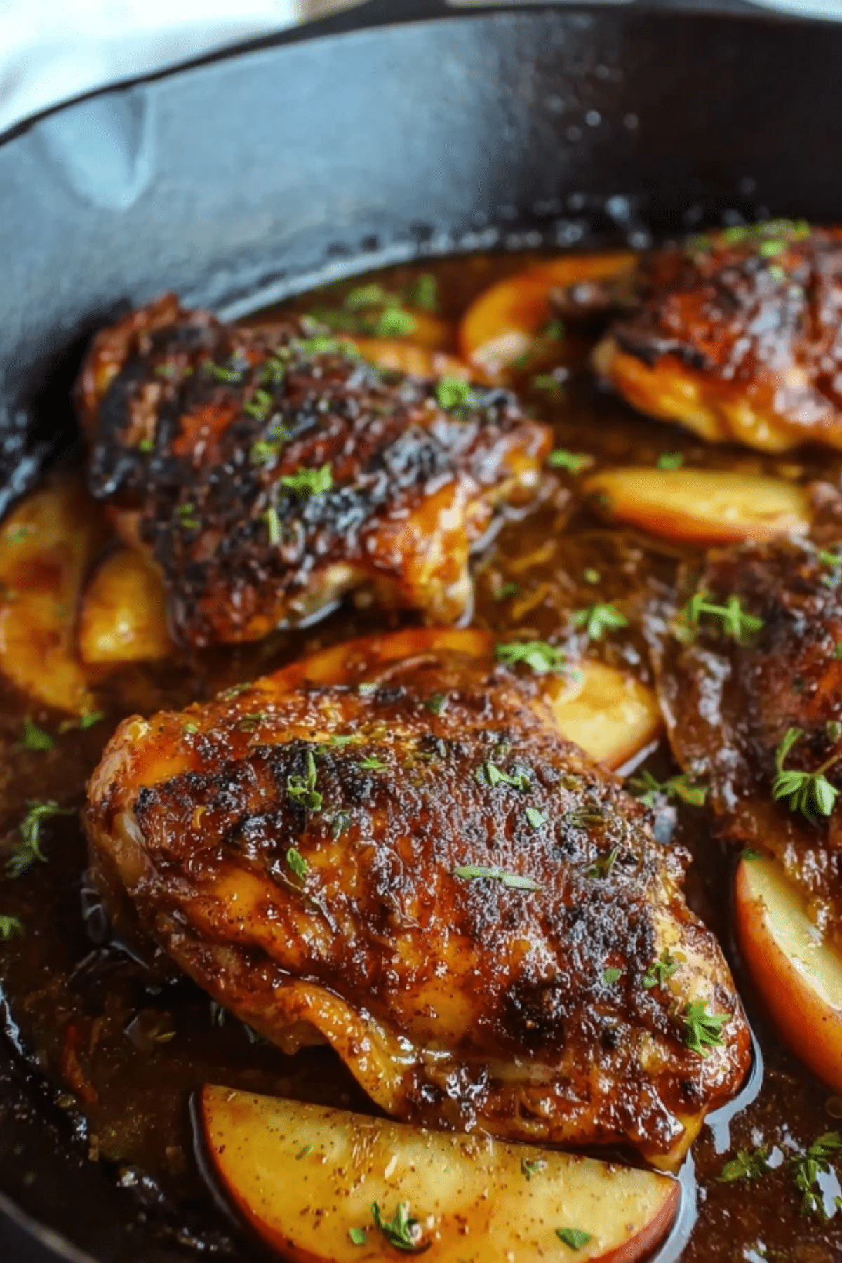 Apple Cider Glazed Chicken