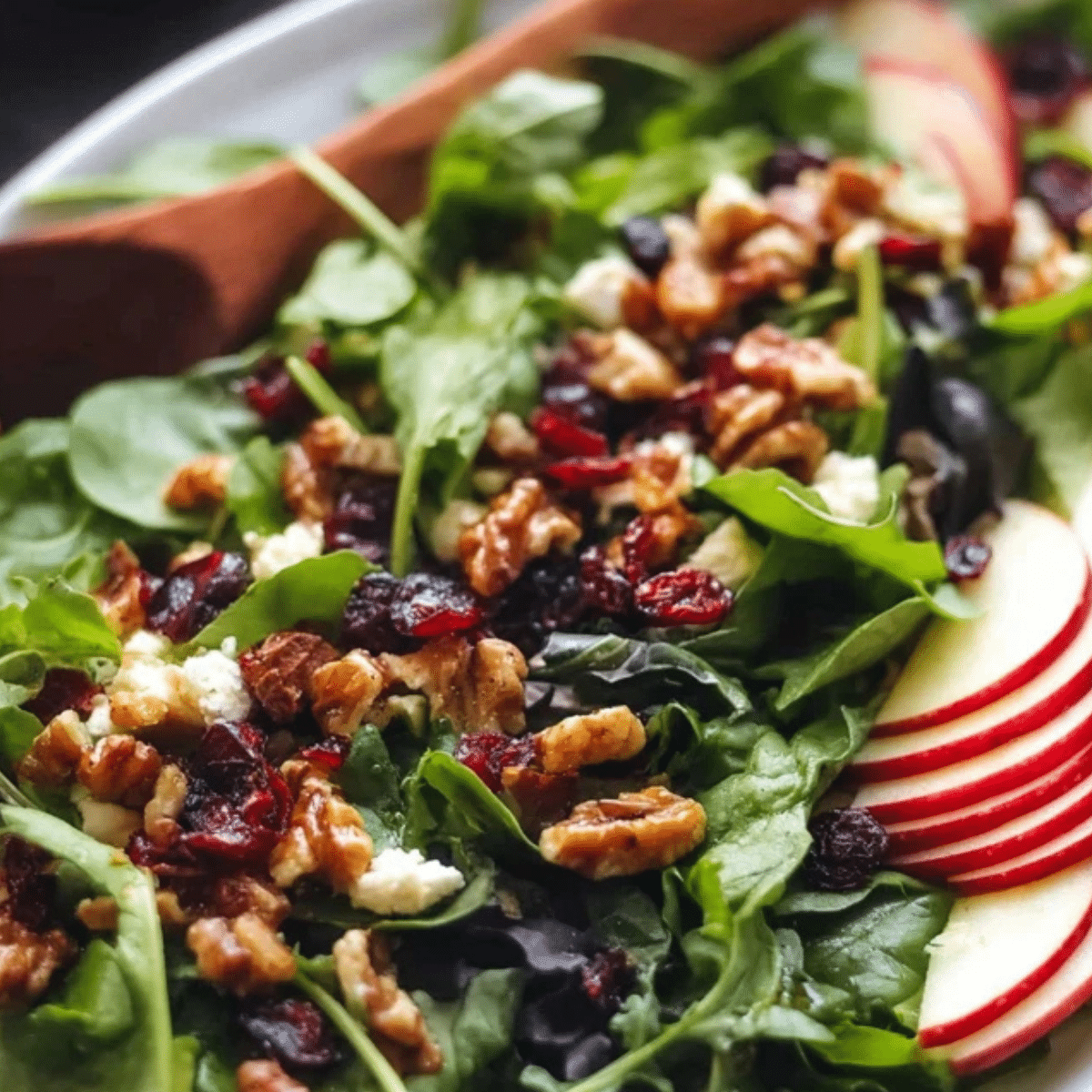 Apple Cranberry Walnut Salad
