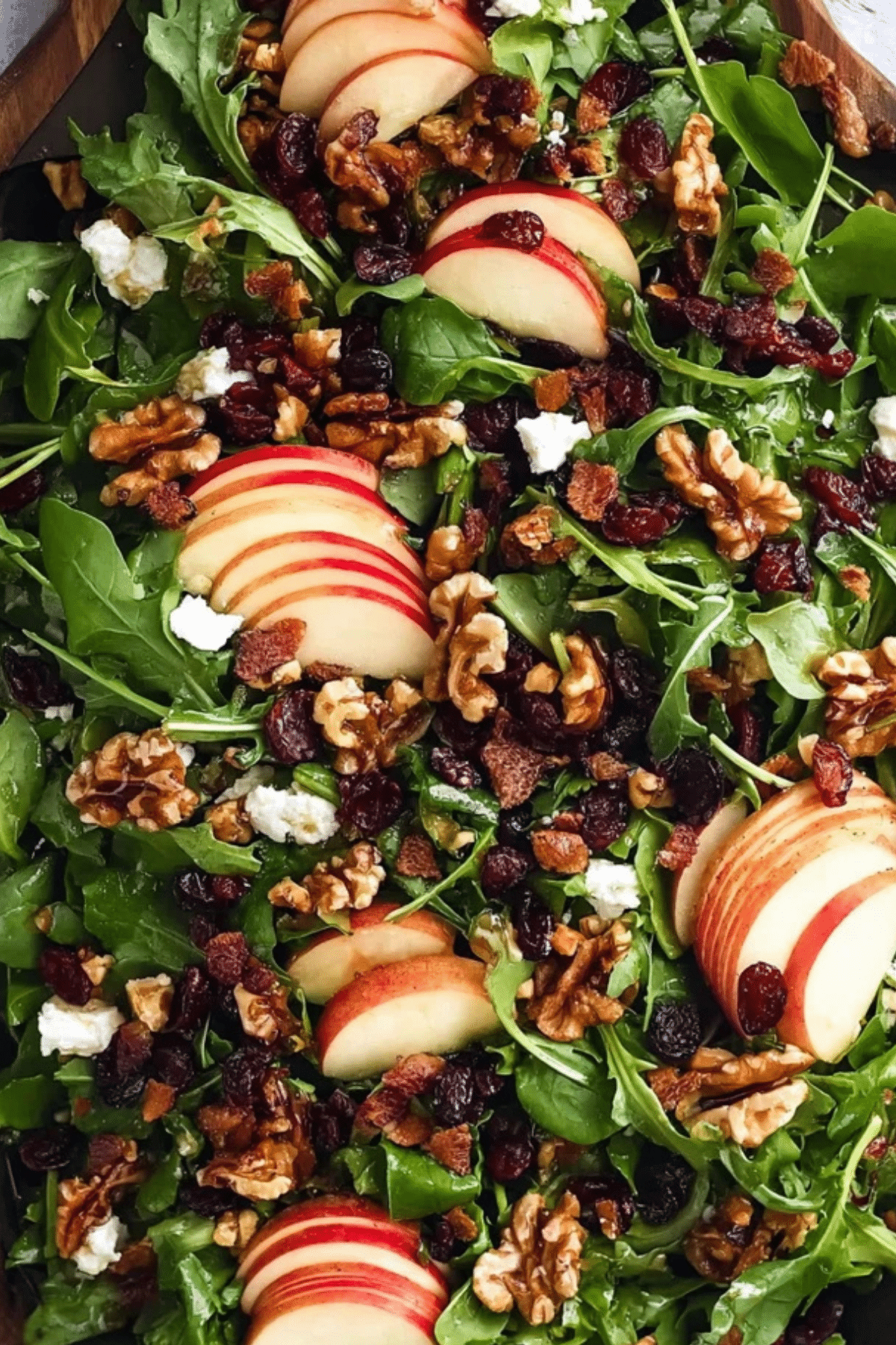 Apple Cranberry Walnut Salad