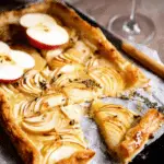 Apple and White Cheddar Tart