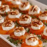 Apricot and Goat Cheese Appetizers