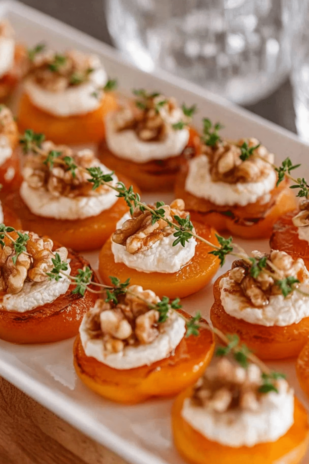 Apricot and Goat Cheese Appetizers