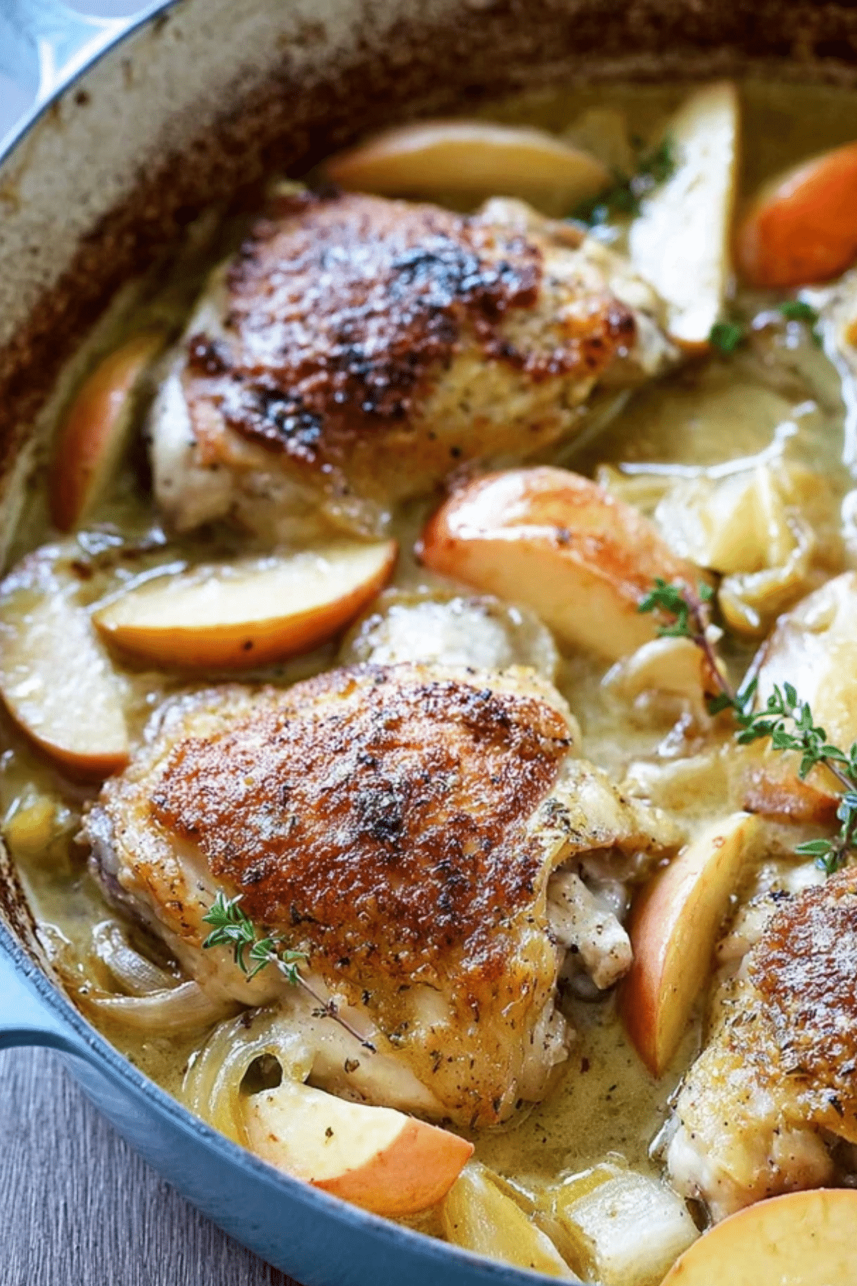 Baked Chicken with Apples