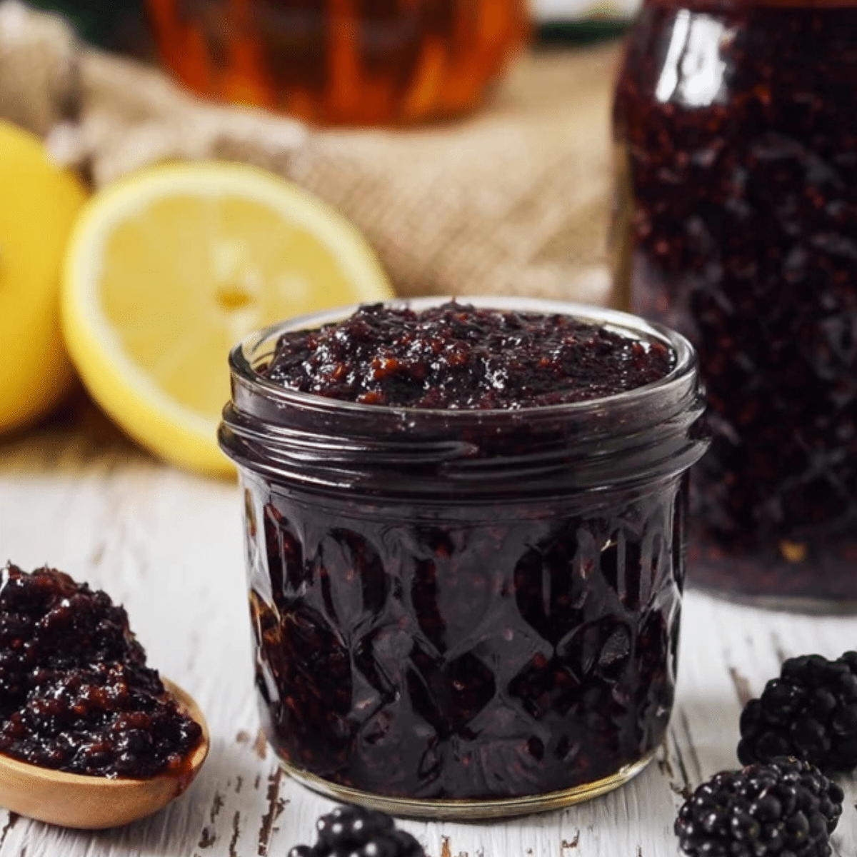 Blackberry Vanilla Bourbon Jam