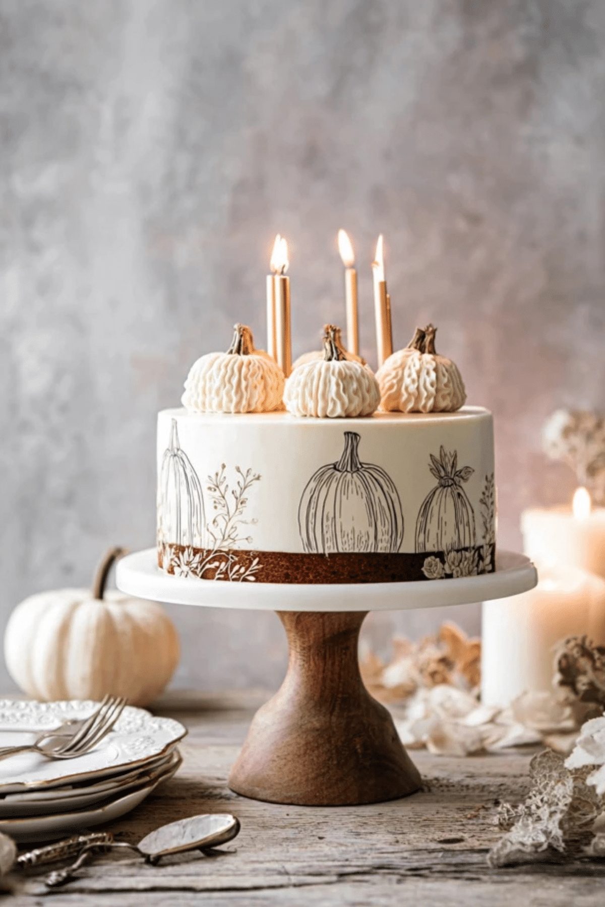 Brown Butter Pumpkin Cake