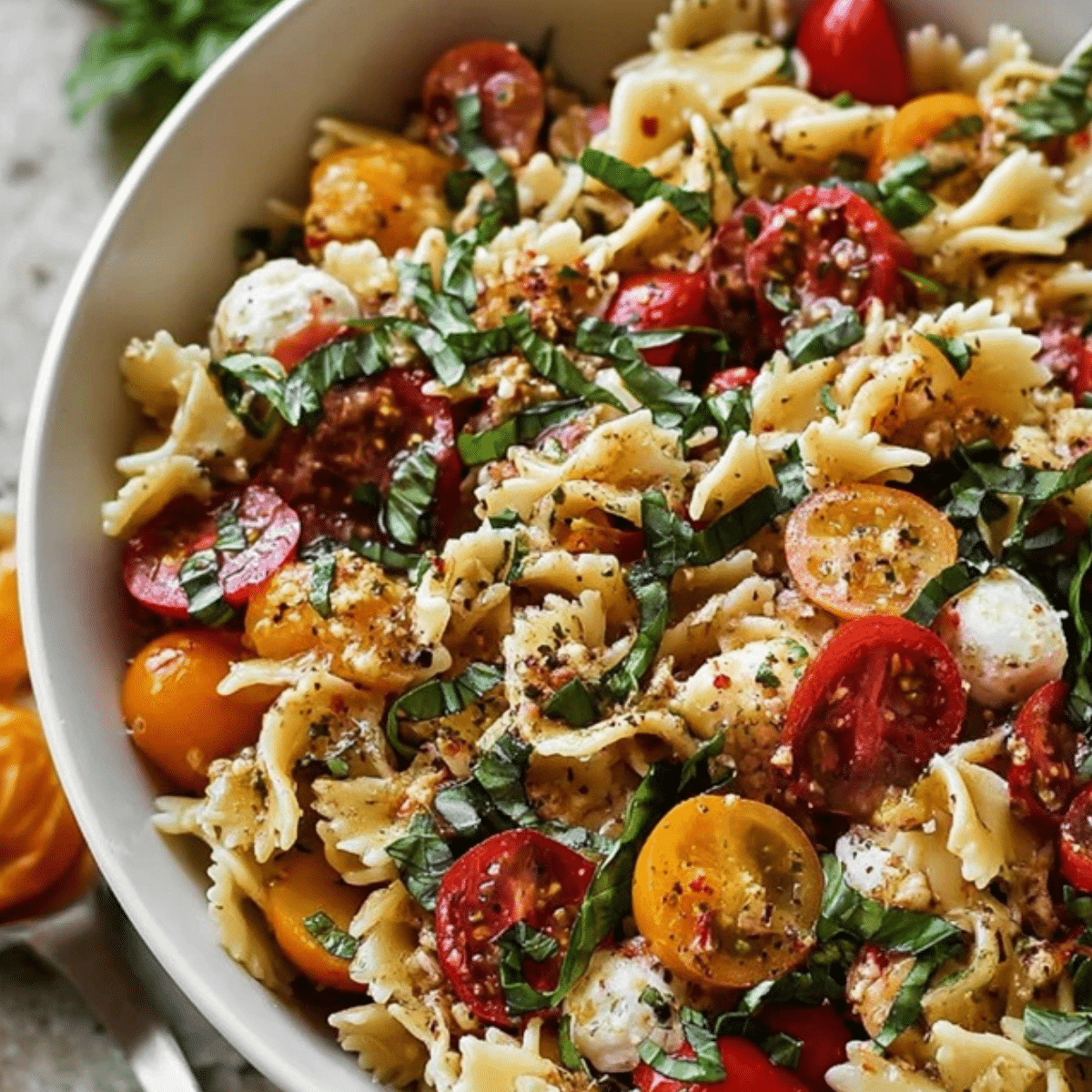 Bruschetta Pasta Salad