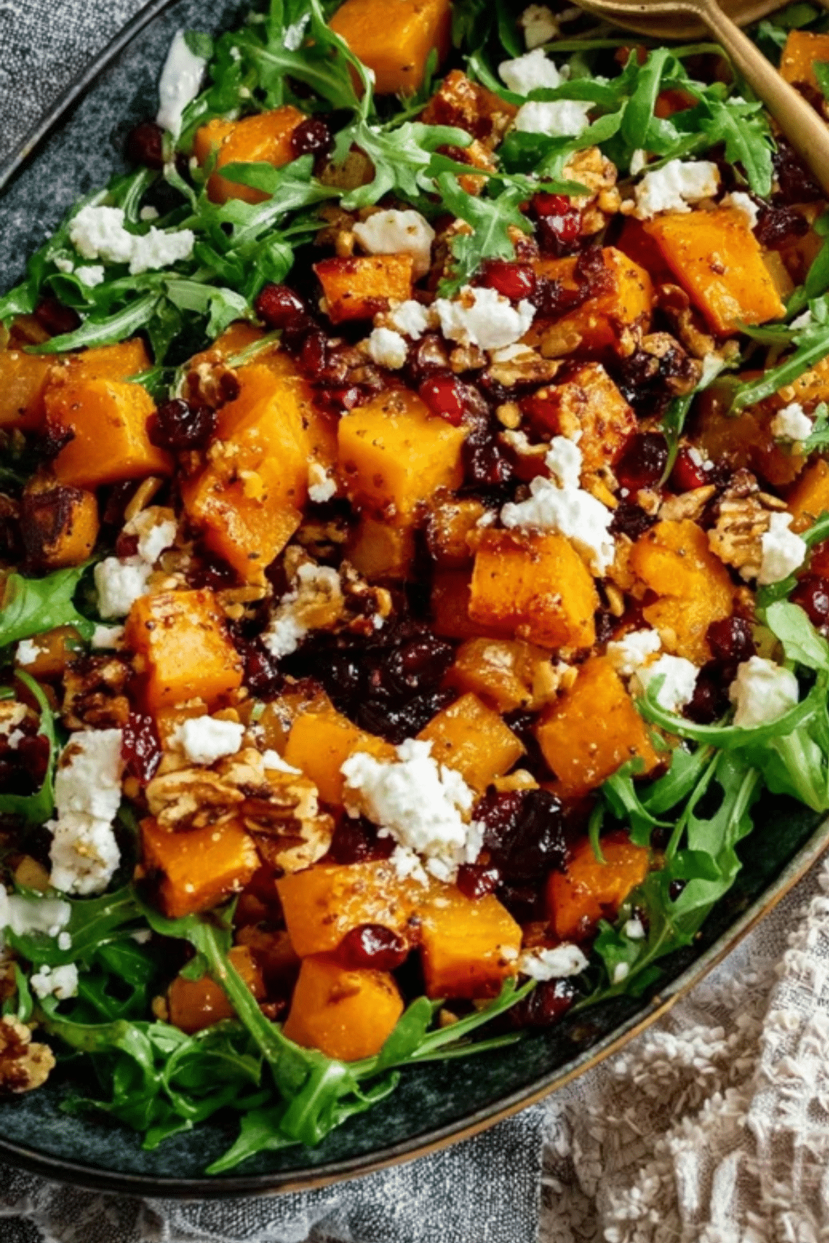 Butternut Squash Feta Salad