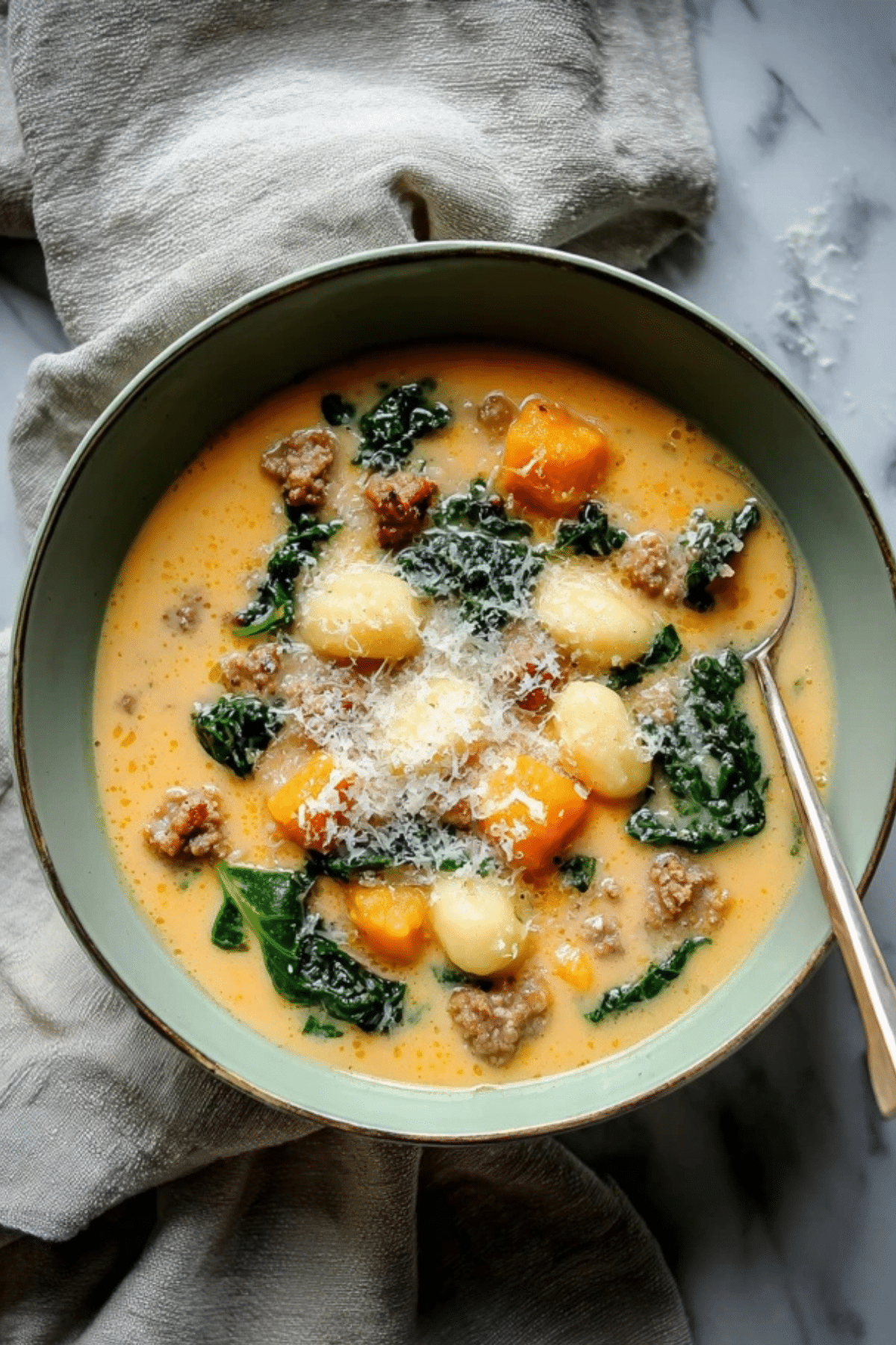Butternut Squash Gnocchi Soup