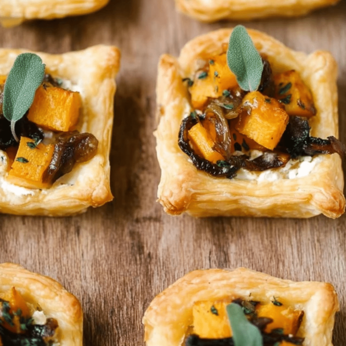 Butternut Squash Tarts