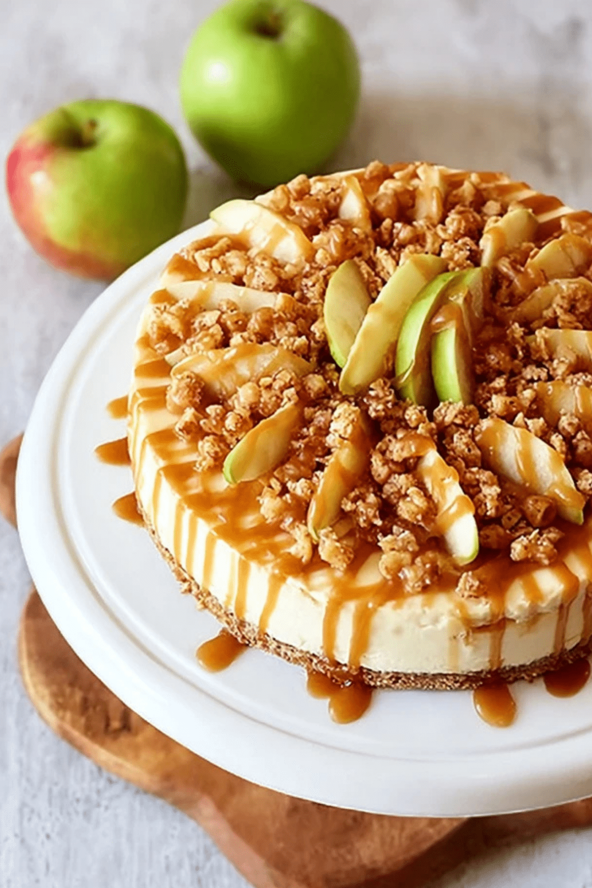 Caramel Apple Cheesecake