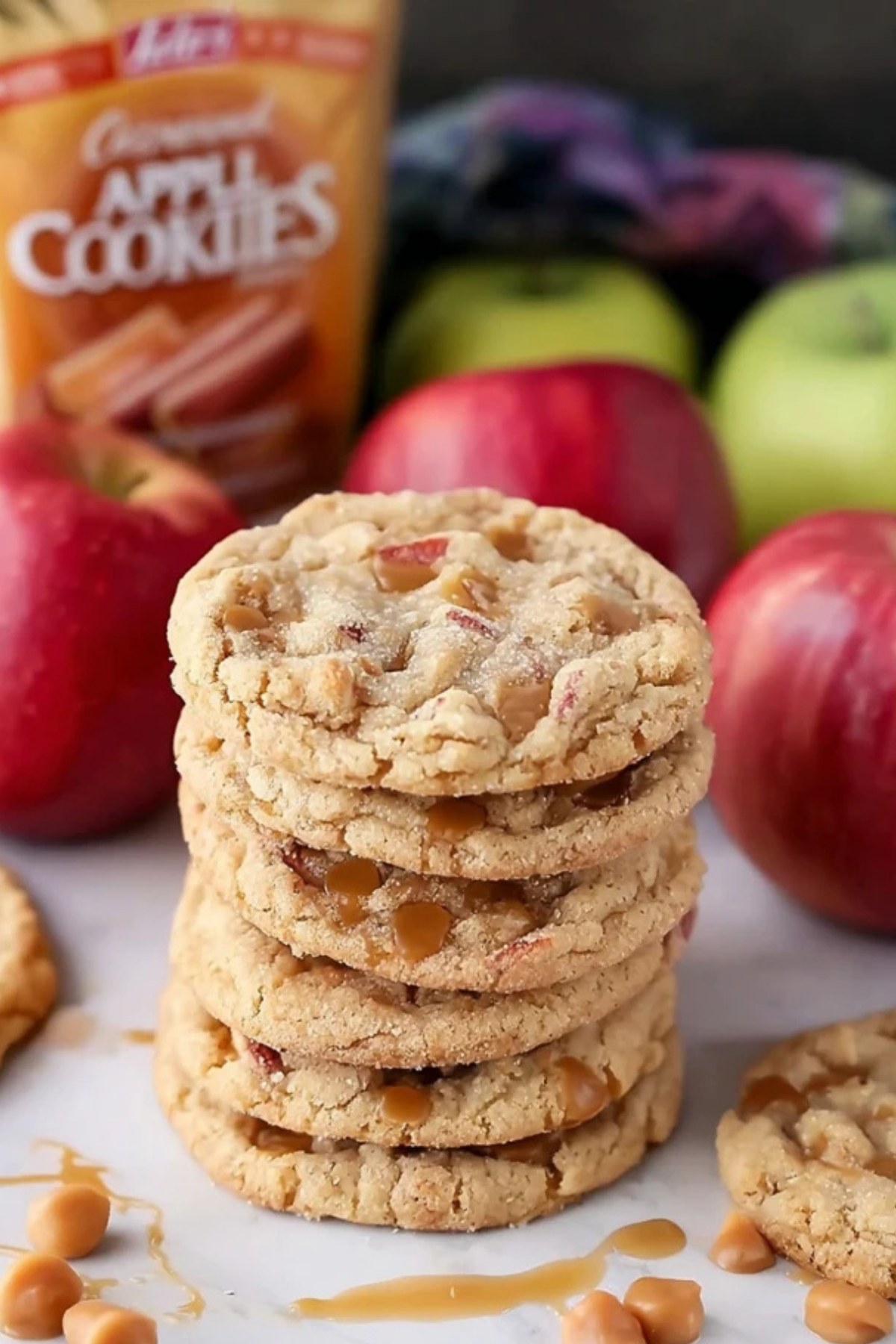 Caramel Apple Cider Cookies Caramel Apple Cider Cookies