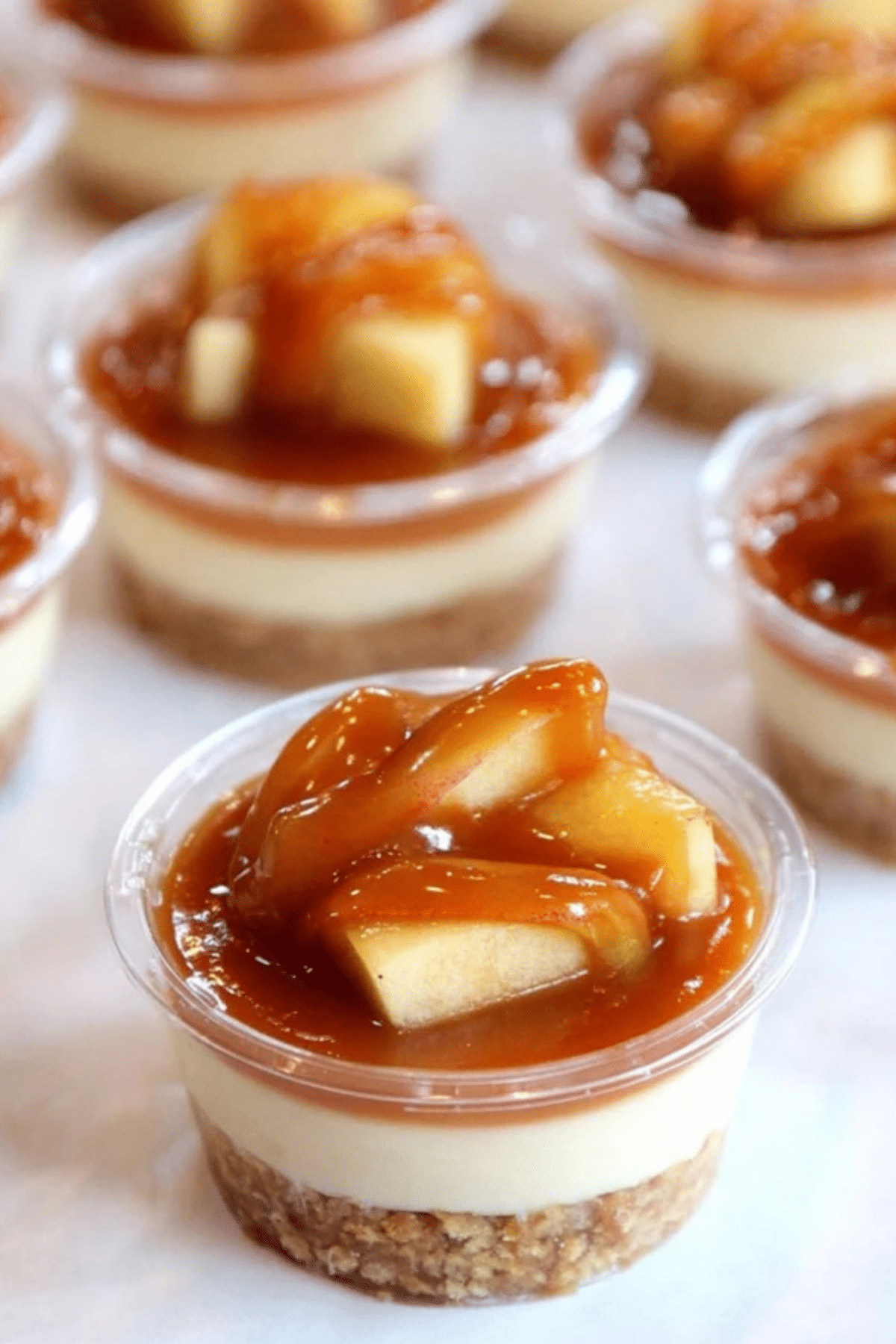 Caramel Apple Dessert Cups
