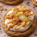 Caramel Crumbl Apple Cookies