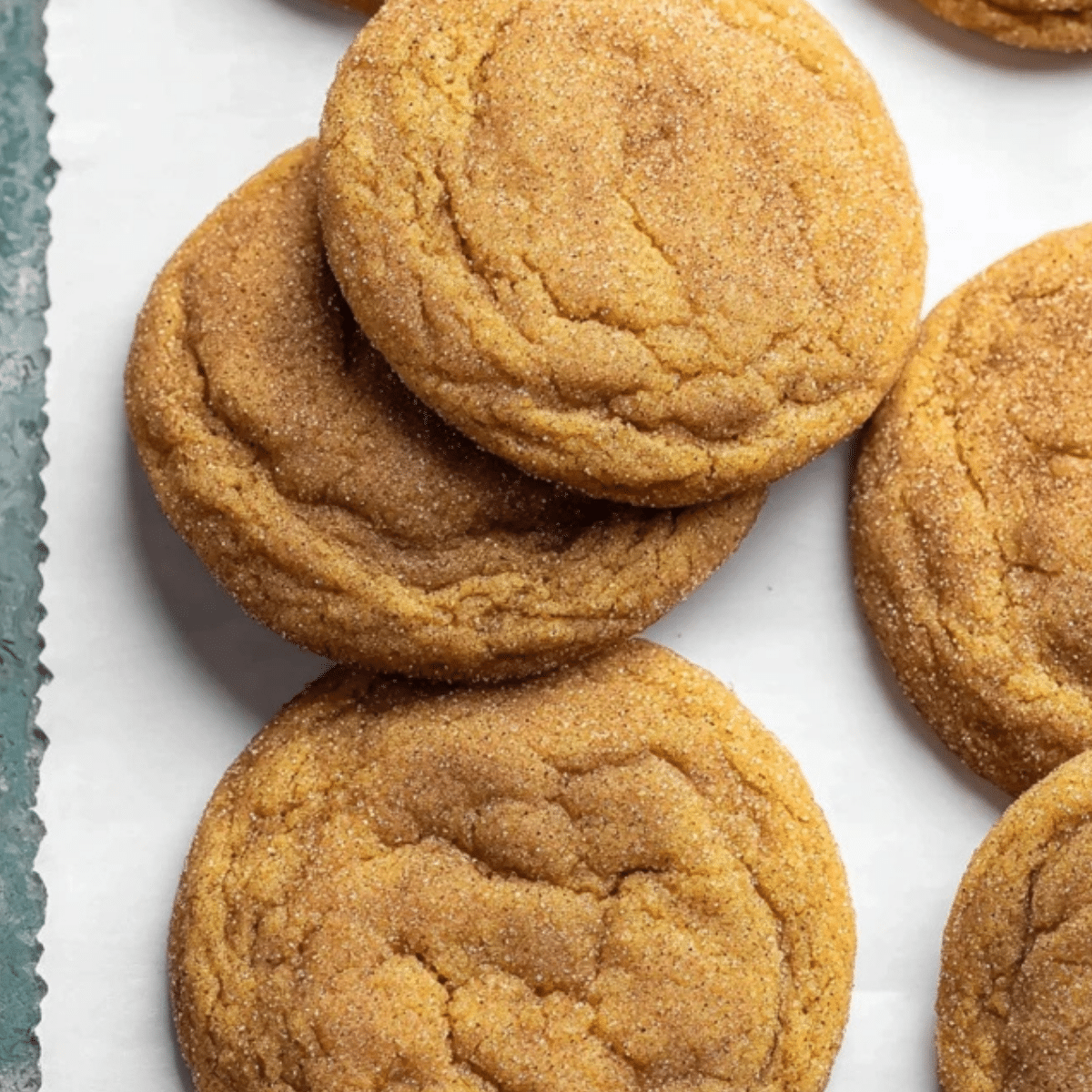 Chewy Pumpkin Snickerdoodles