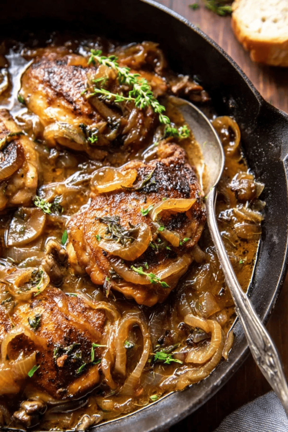 Cider Braised Chicken