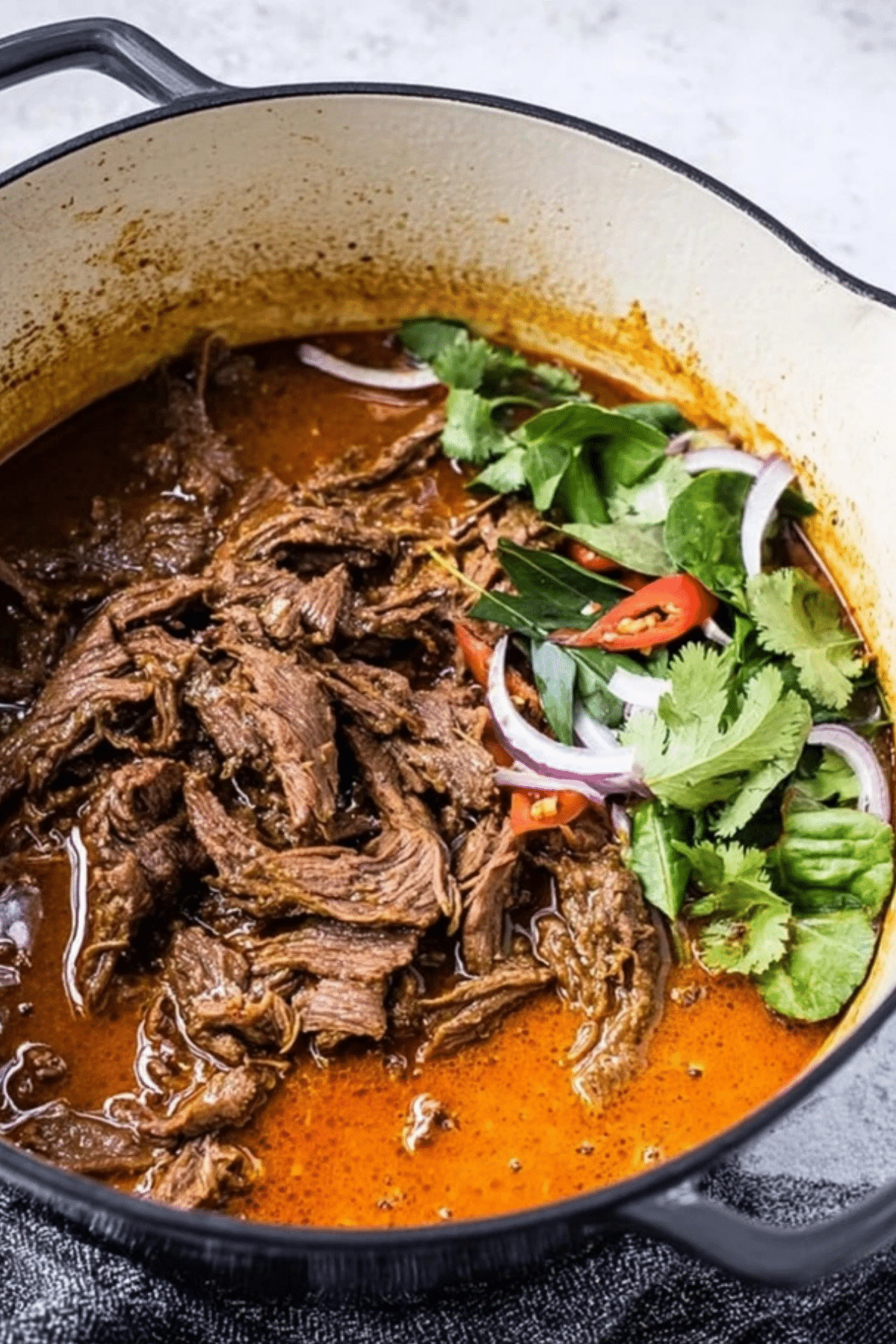 Coconut Red Curry Drip Beef