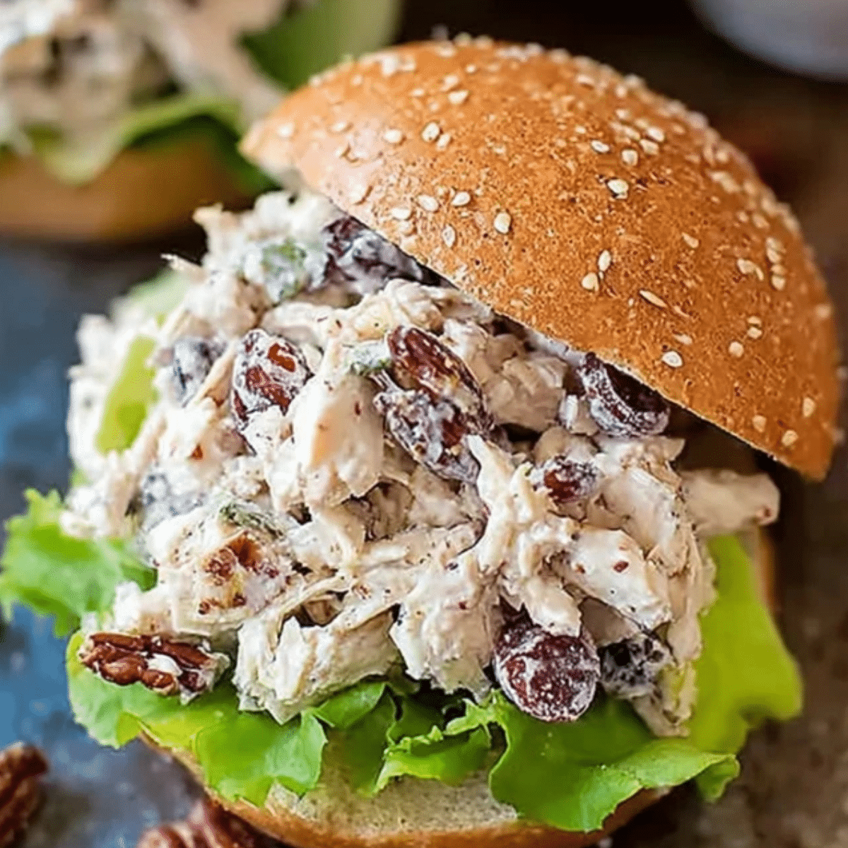 Cranberry Pecan Chicken Salad