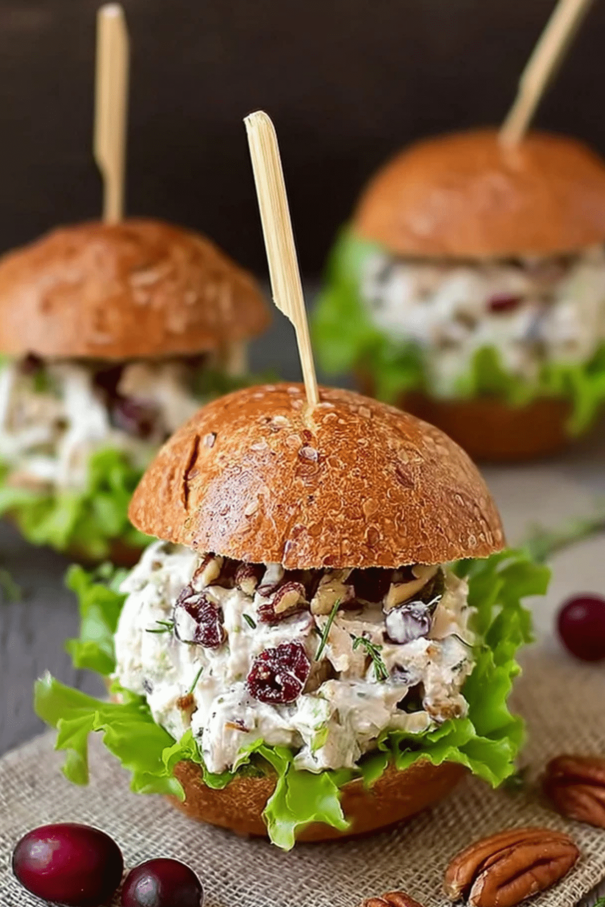 Cranberry Pecan Chicken Salad