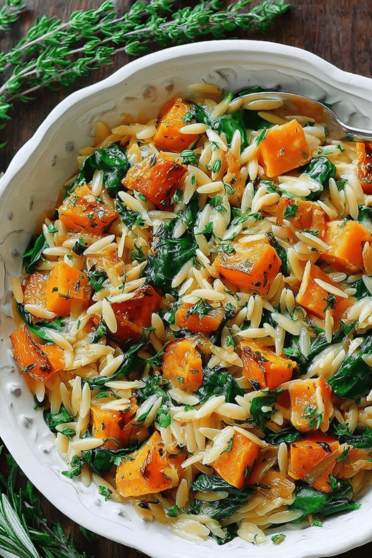 Creamy Orzo Pasta
