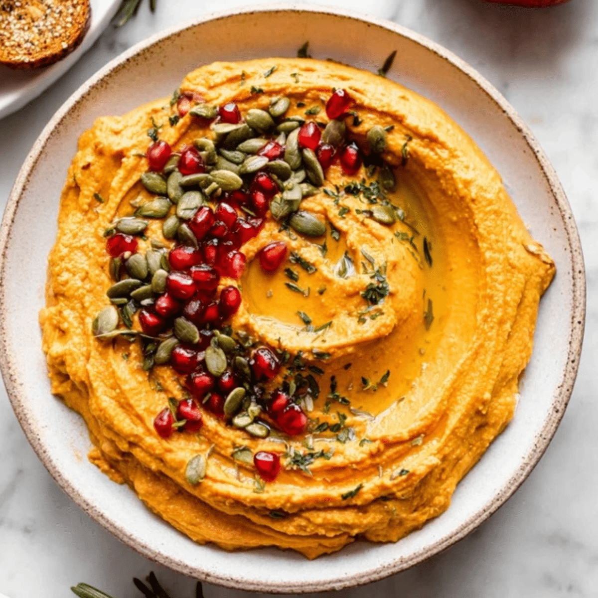 Creamy Pumpkin Hummus