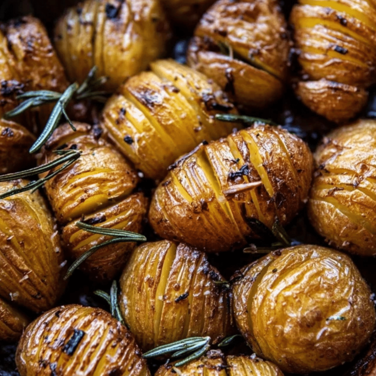 Crispy Rosemary Butter Roasted Potatoes