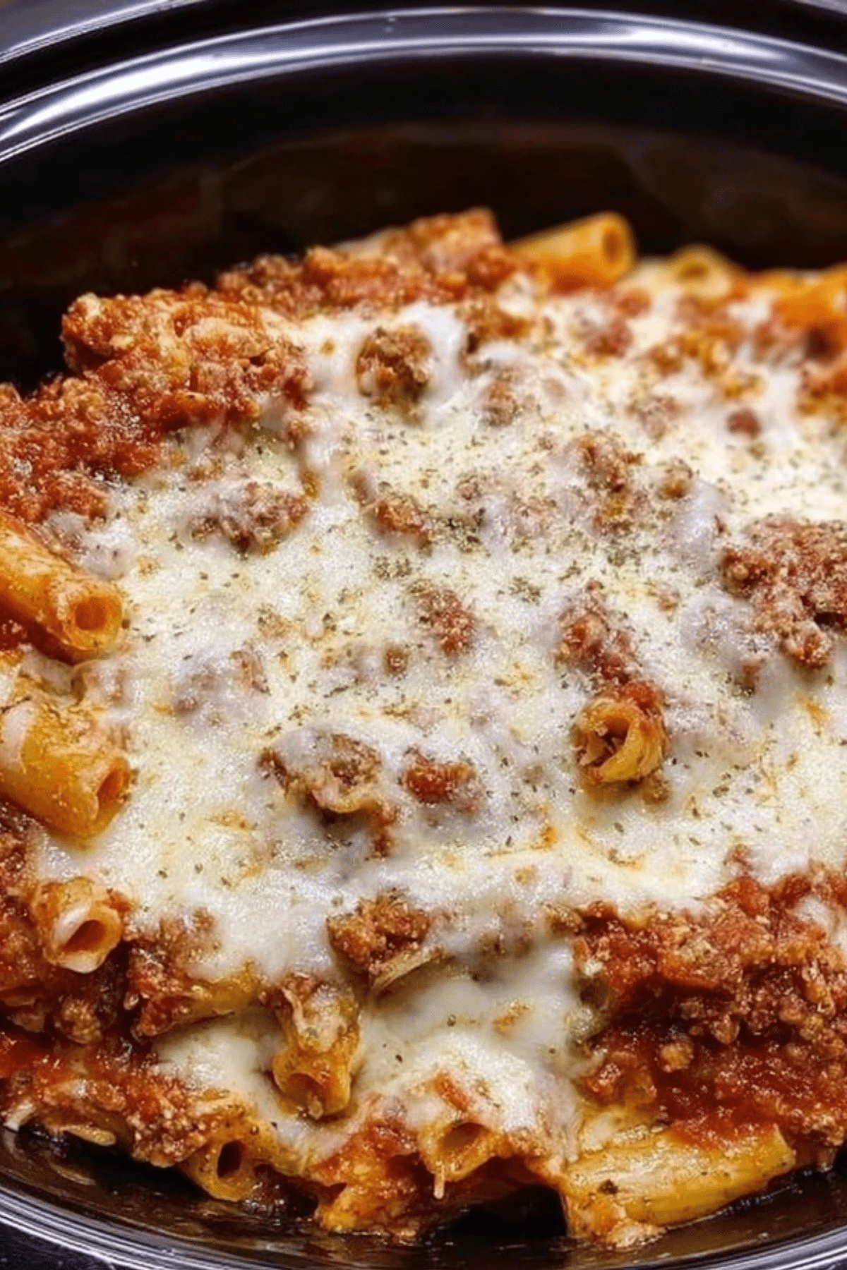 Crock Pot Baked Ziti