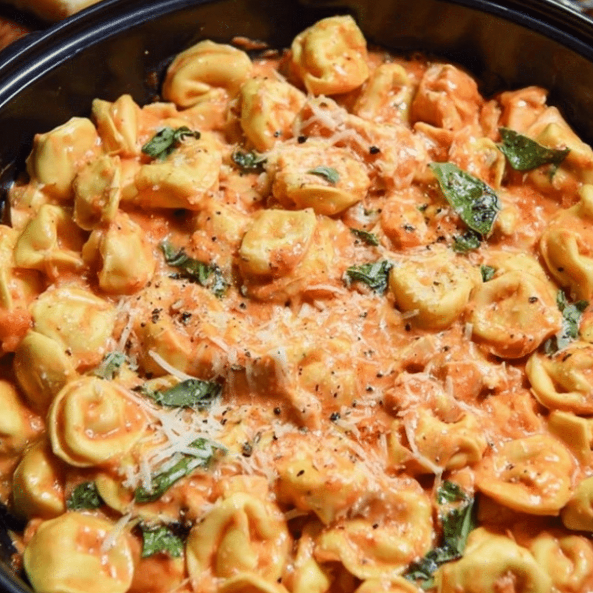 CrockPot Chicken Tortellini