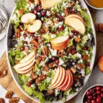 Fall Harvest Salad with Apple Cider Vinaigrette