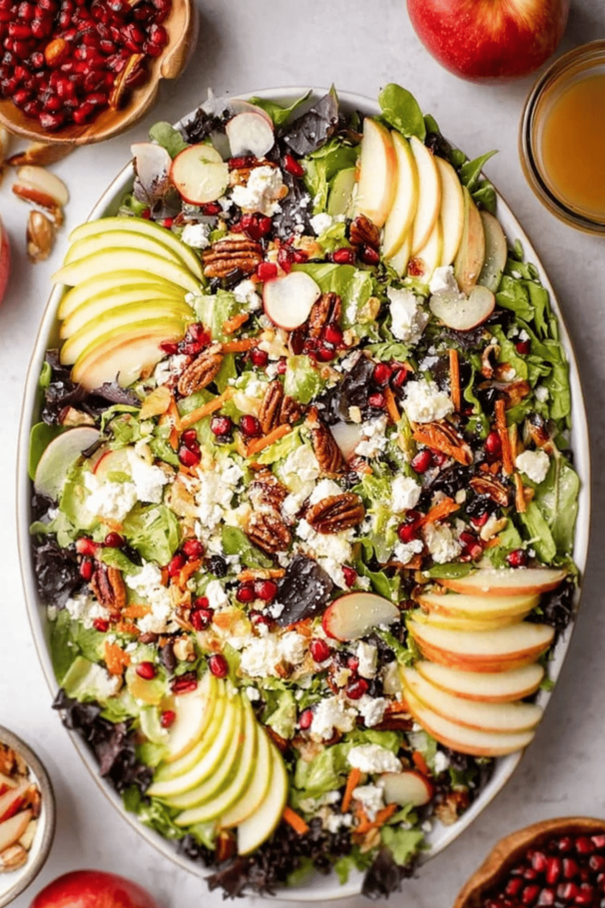 Fall Harvest Salad with Apple Cider Vinaigrette