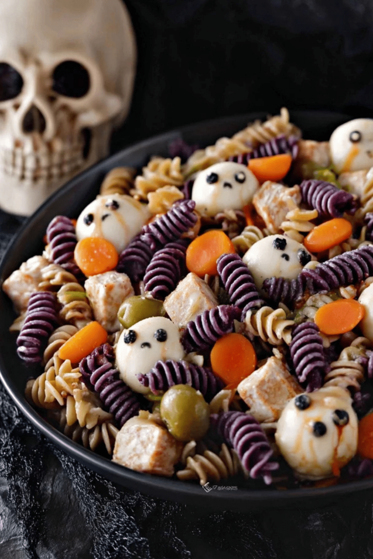 Halloween Pasta Salad