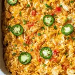 Jalapeño Buffalo Chicken Casserole