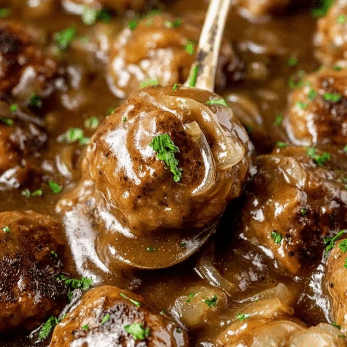 Meatballs and Gravy