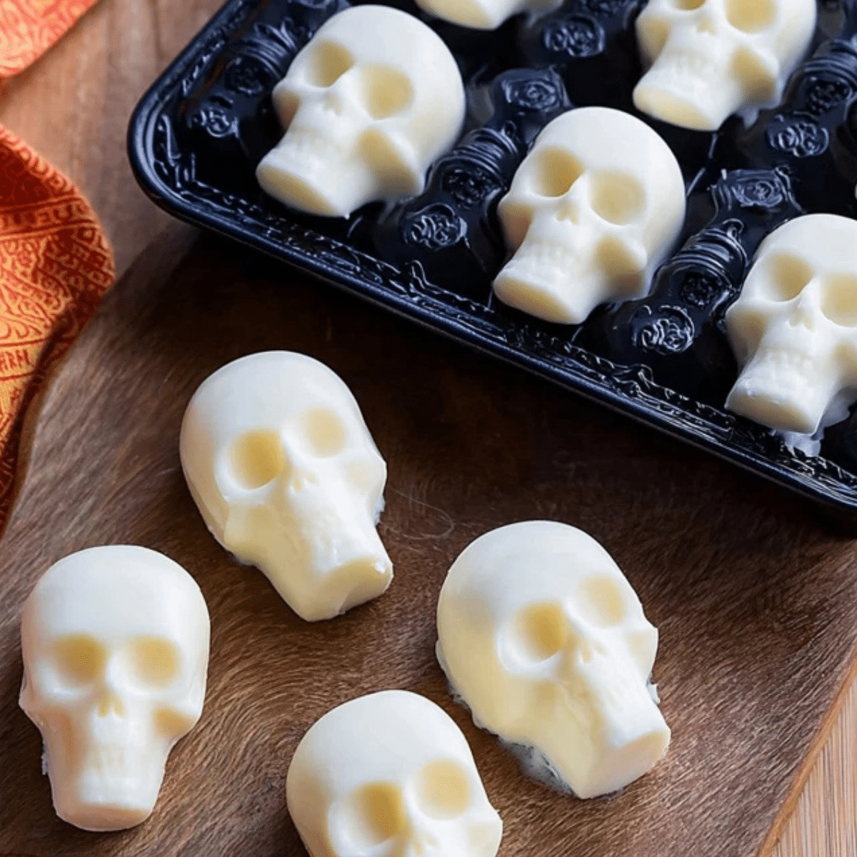 Mozzarella Cheese Skulls