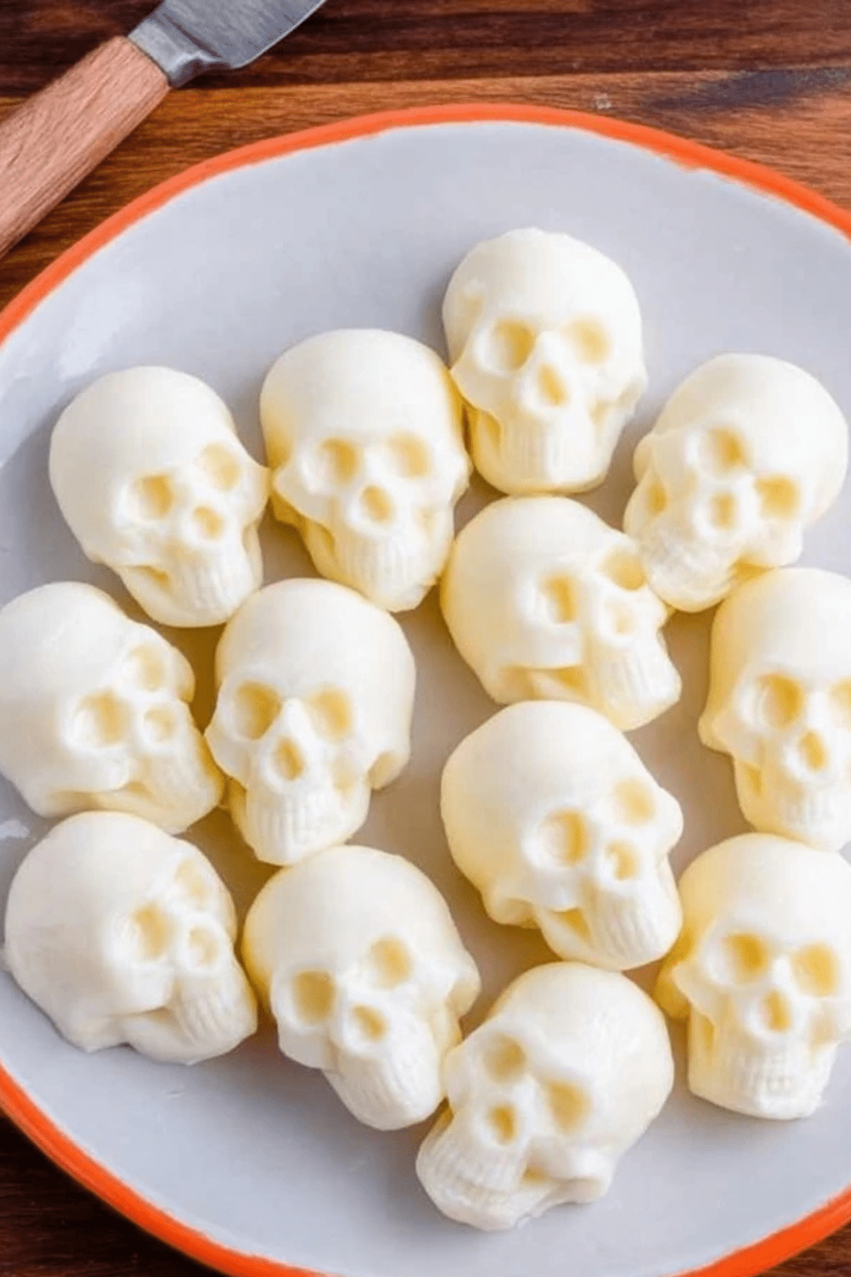 Mozzarella Cheese Skulls