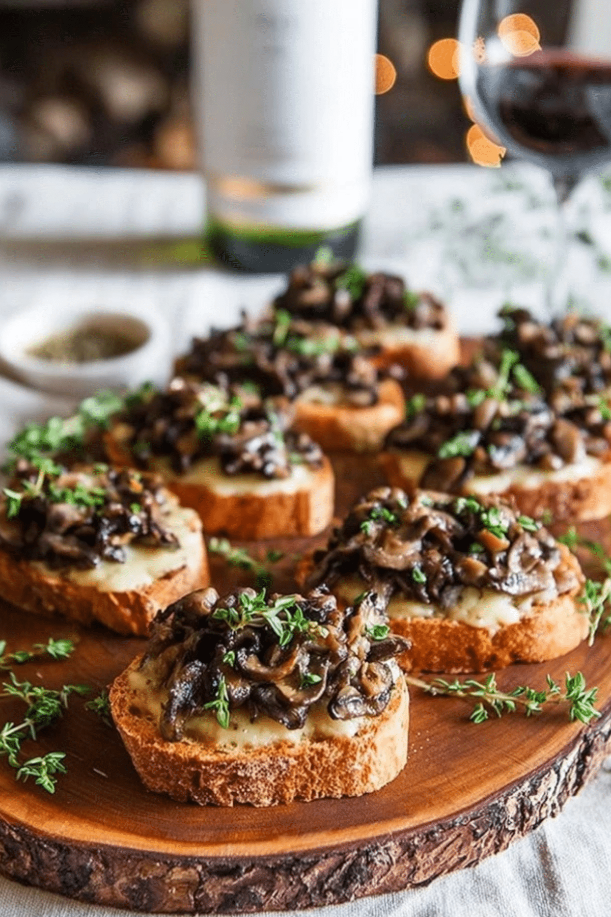 Mushroom Bruschetta