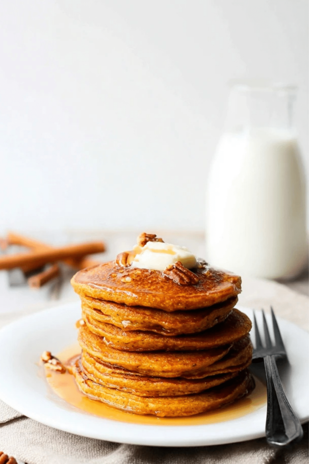 Oatmeal Pumpkin Pancakes
